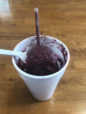 Blueberry smoothie