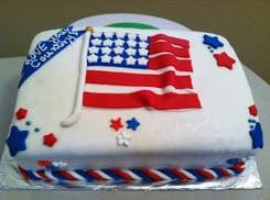 4th of July cake