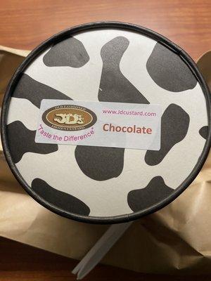 Cute Chocolate quart lid