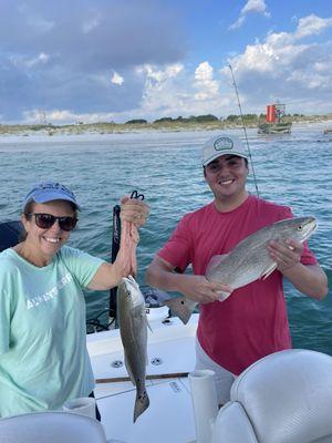 Jean and Jack caught these guys simultaneously.