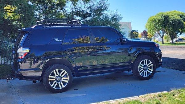 22 4Runner TRD Sport with Solar Guard Ceramic Vortex IR from Supreme Window Tint