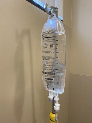 IV bag for fluids