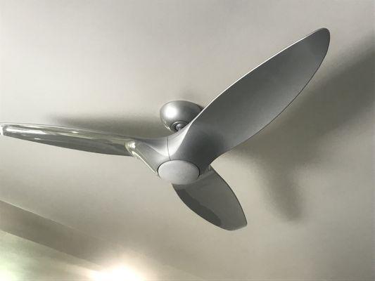 Close up of the fan.