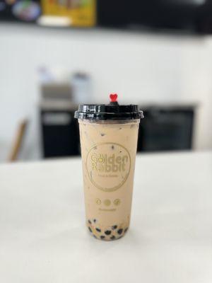 Golden Rabbit Boba Milk Tea