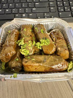 Dolma (Grape Leaves) for lunch at work