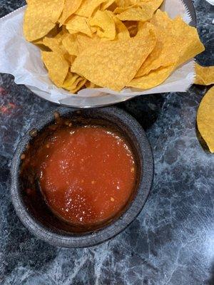 The best chips and salsa in the world!