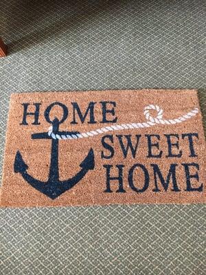 New door mat!!!! Newport..