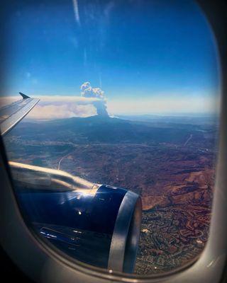 The Airport Fire (9300+ acres burned so far 9/10/24)