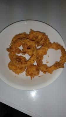 House recipe - breaded onion rings - New to the menu