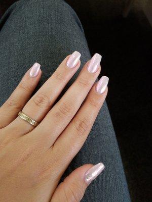 OPI Bubble Bath with chrome