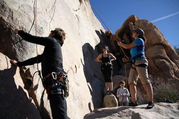 A quick lesson in belaying