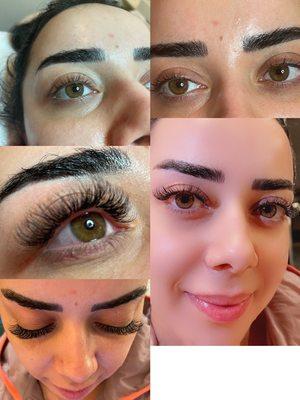 3D volume lashes