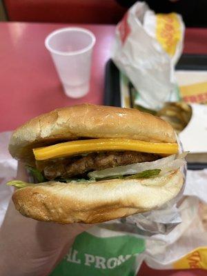 My California Classic Double Cheeseburger