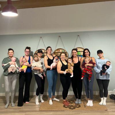 Bring your baby to practice with you at our new Baby & Me Yoga event!