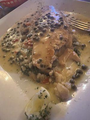 Trout piccata