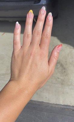 Acrylic Tip Nails