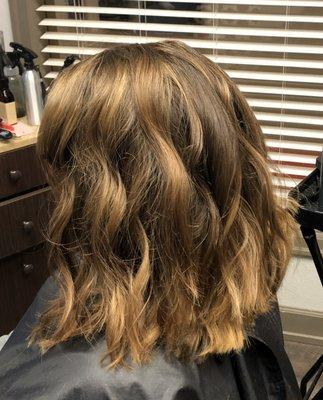 Beautiful brunette balayage for fall!