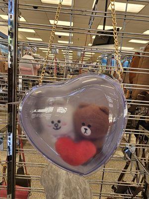 Should we get this heart-shaped bag?