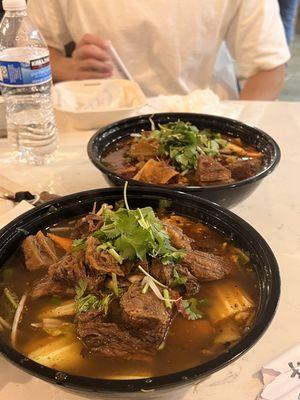 Beef noodle soup