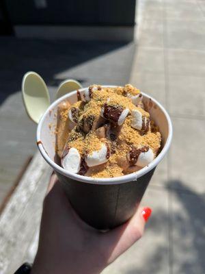 S'Mores Thiccflurry. Get this. You won't regret it!