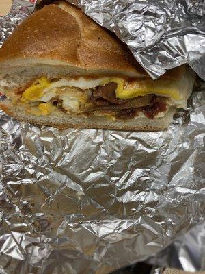 Bacon egg and cheese