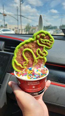 Kids cookie sundae