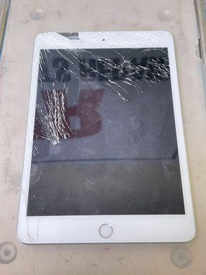 iPad Mini 5 Before a Screen Replacement.