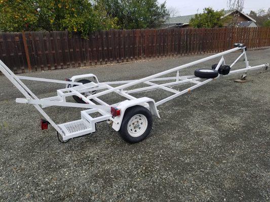 Kitfox Trailer for our Customer's Home Made Airplane