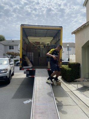 Moving truck