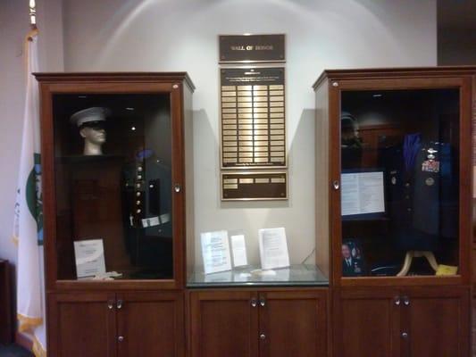 Veteran display case