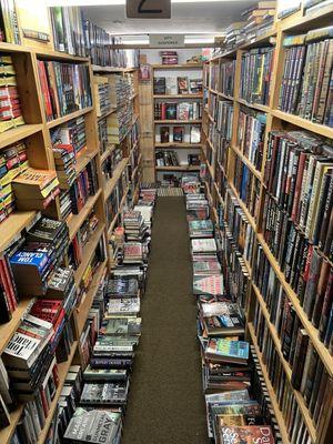 So many books to choose from.