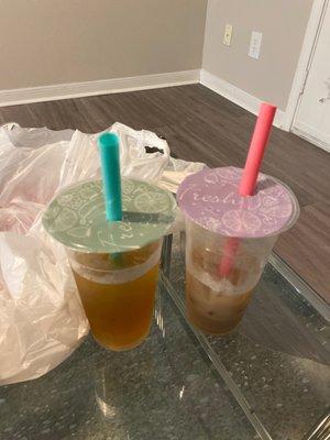 FT1. Jasmine Green Tea FT11. Classic Milk Tea