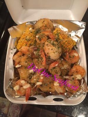 1/2 Shrimp plate