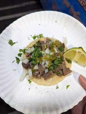 lengua taco