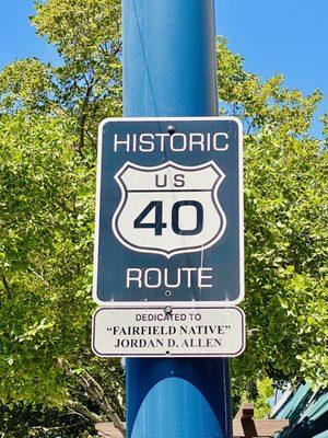 Historic Route 40!