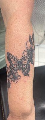 Butterfly tattoo