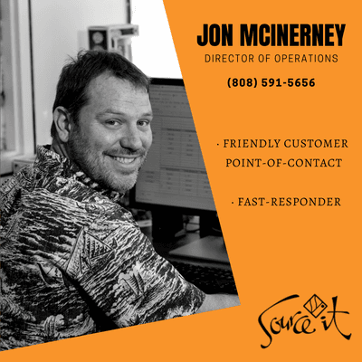 Jon McInerney, Director of Operations at Source it