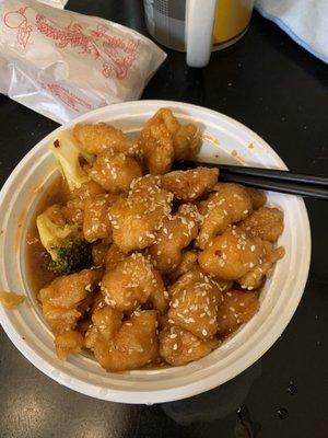 Sesame chicken