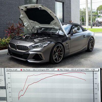 630 Whp and 603 wtq Stage 3 BMW Z4 m40