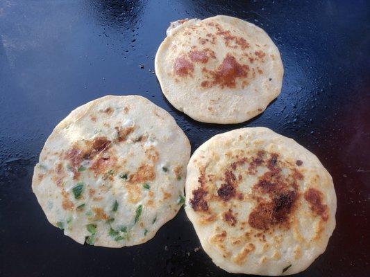 Bomb pupusas!