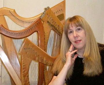 Star Edwards Celtic Harp