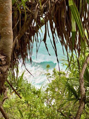 Views of the Ocean Along the Trail