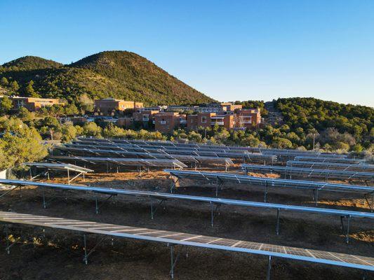 St. John's Solar Array - 100% energy efficient