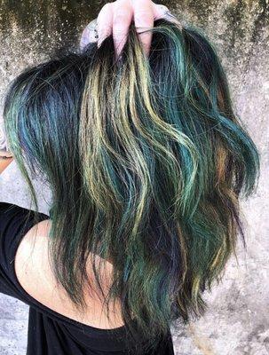 Mermaid fashion color