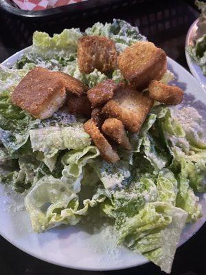 Caesar side salad - comes with steak special