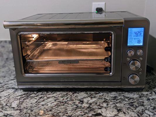 Breville Smart Oven Air Fryer, Smoked Hickory. BOV860SHY.