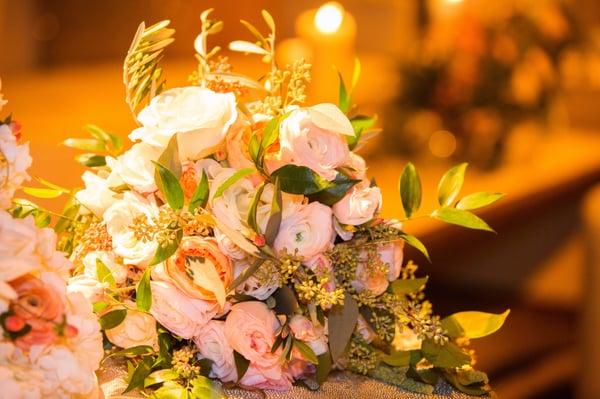 Culinary Institute of America at Greystone wedidng, Rion Designs floral, Photo credit: Adeline & Grace Photography