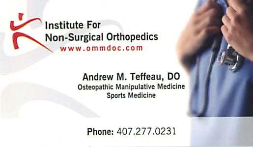 Institute For Non-Surgical Orthopedics