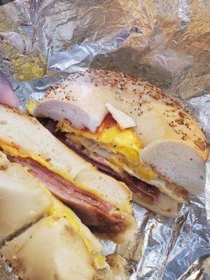 Taylor ham, egg and cheese!