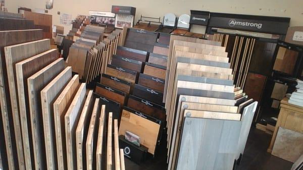 Our wood selection.